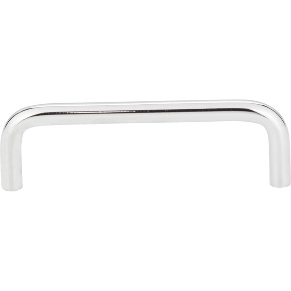 96 Mm Center-to-Center Polished Chrome Torino Cabinet Wire Pull